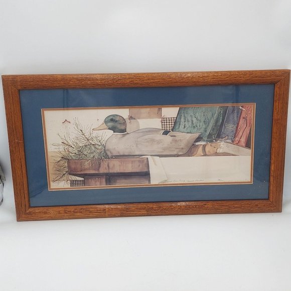 Duck Decoy Limited Edition Print Sandi Gore Evans - Picture 5 of 13